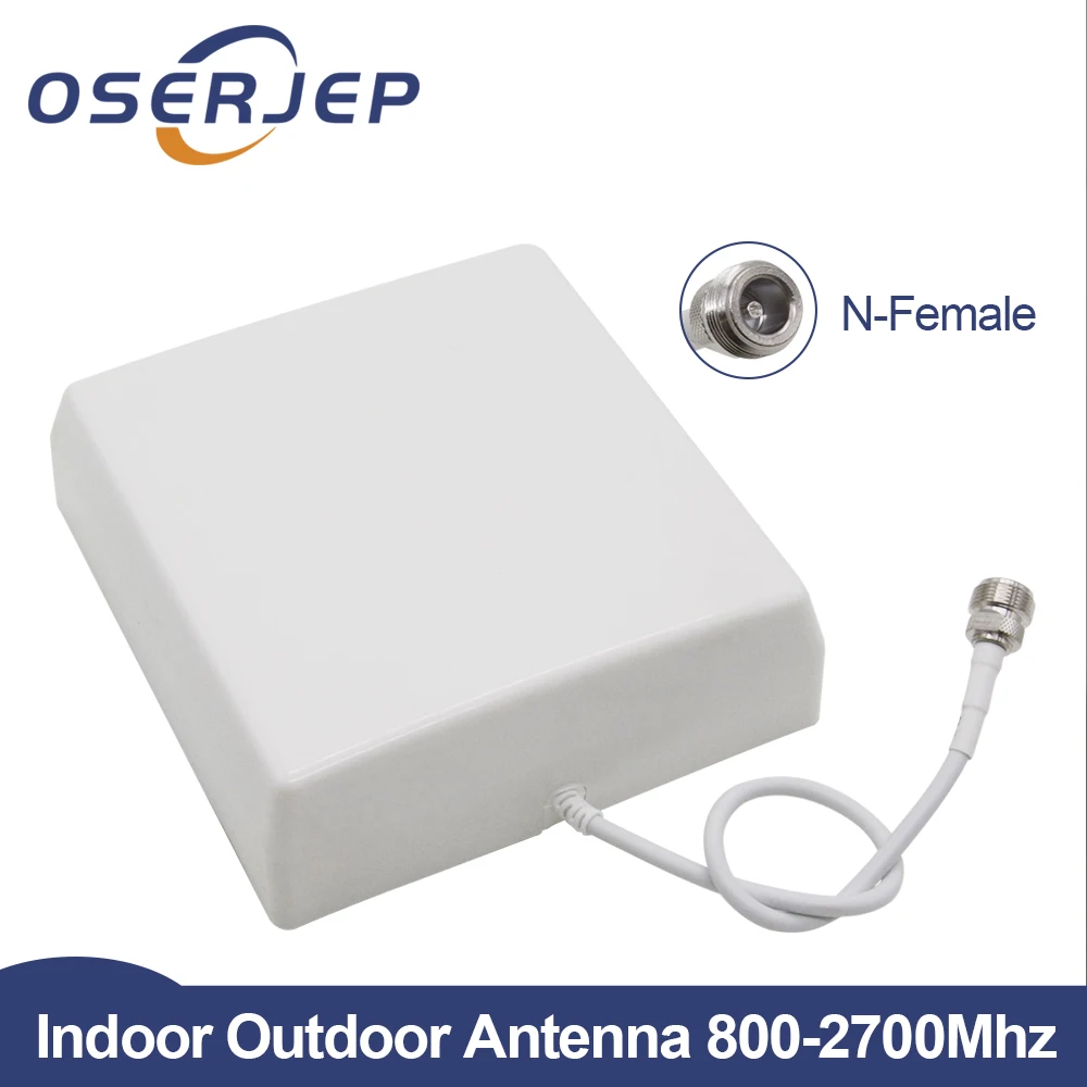 Антенна 800-2700 МГц GSM 2G 4G 8dbi 900 1800 2100 внутренняя панельная антенна с N-образной