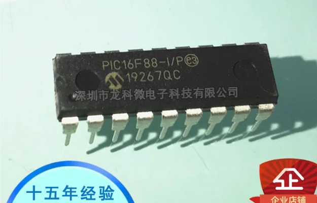 

Mxy 1 шт./лот PIC16F88-I/P DIP-18 PIC16F88 DIP18 16F88