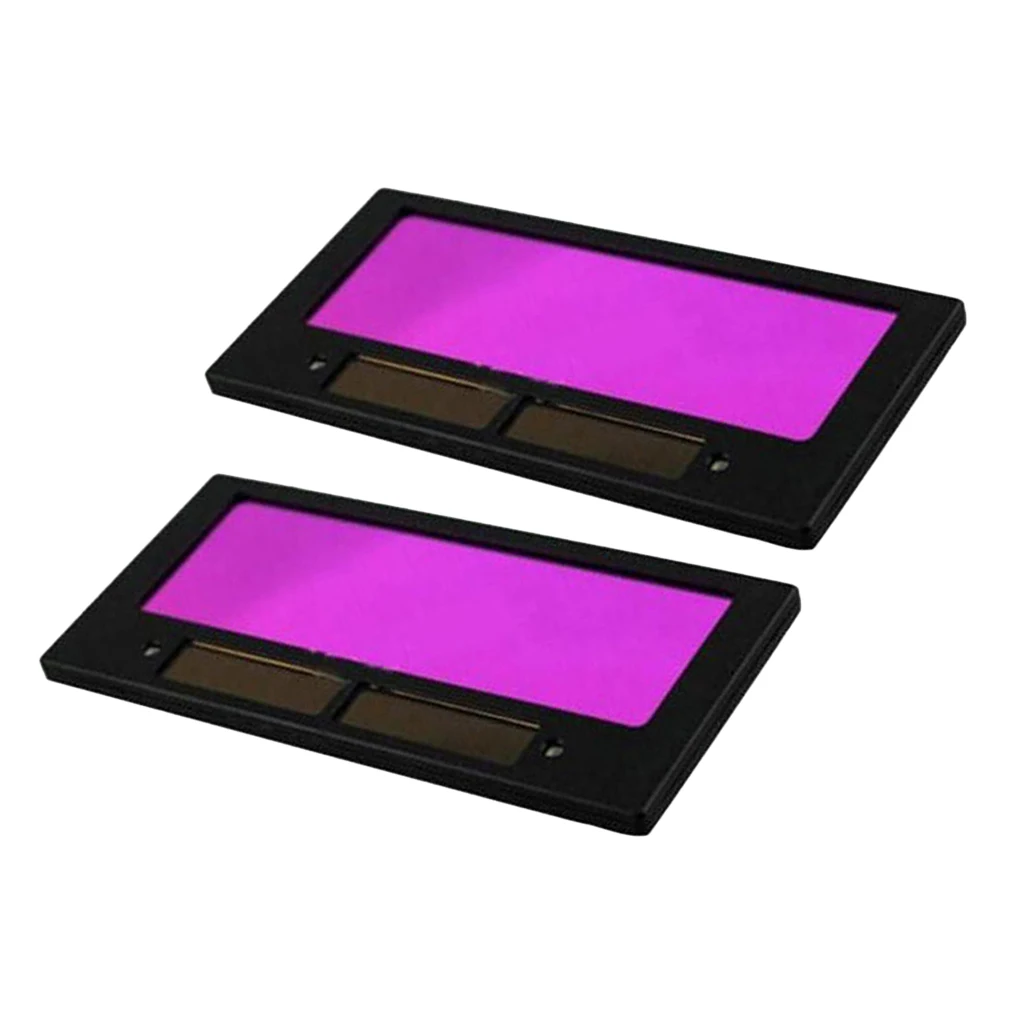 2x сварочная линза для шлема Солнцезащитный автоматический затемняющий фильтр