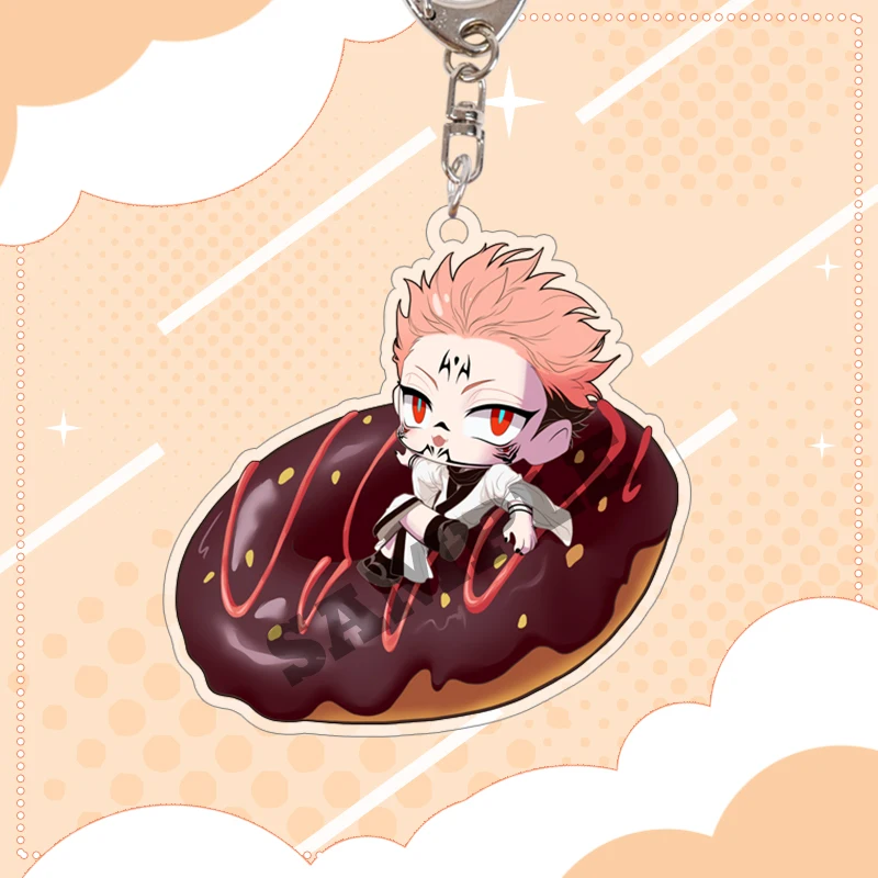 

Anime Jujutsu Kaisen Fushiguro Megumi Bus Card Case Keychain Cosplay Costume Student Cartoon Pendant Cartoon Key rings Xmas Gift