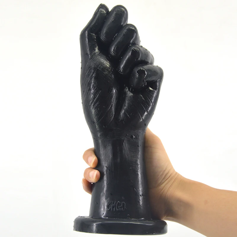 Фаллоимитатор в виде кулака стимут точки G силиконовая кожа реалистичный на