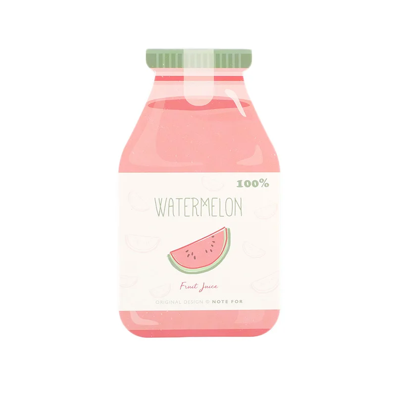 1 шт. блокнот для заметок с молочной бутылкой 30 листов |