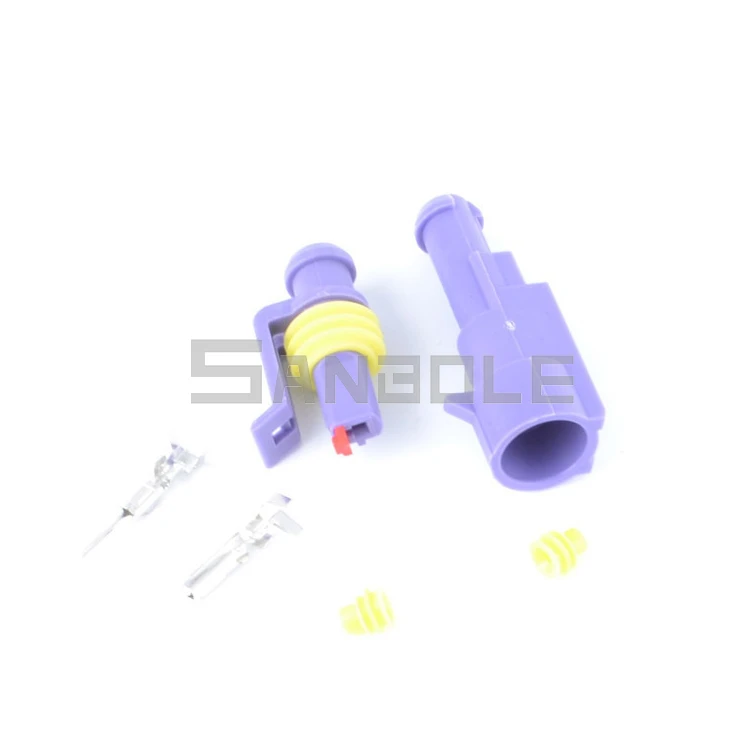 Водонепроницаемый штекер для автомобиля со штекером и гнездом 1P автомобильная