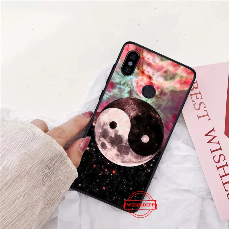 

Yin Yang Chinese Silicone Case for Xiaomi Redmi Note 4X 5 6 7 Pro 5A Prime
