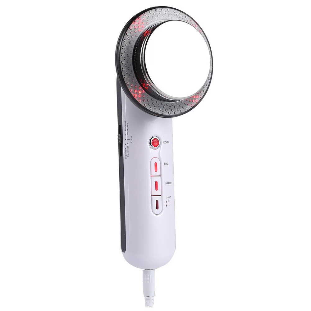 

Galvanic Infrared Ultrasonic Wave Therapy Ultrasonic Slimming Massager Electric EMS Shaping Infrared Therapy Fat Burner