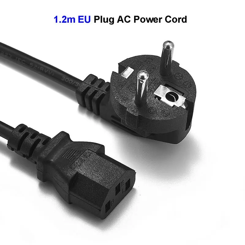 50 шт. Удлинительный кабель питания для маршрутизатора DVD 1 2 м 100 Вт|2 prong power cord|c13