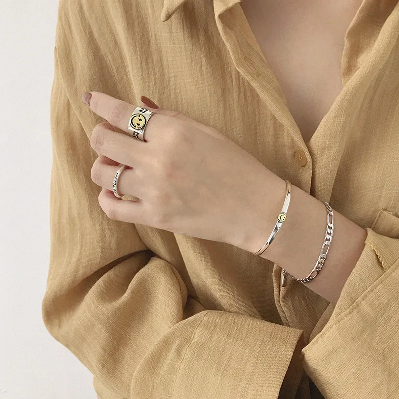 Женский браслет Pulseiras корейский аутентичный из стерлингового серебра 925 пробы с