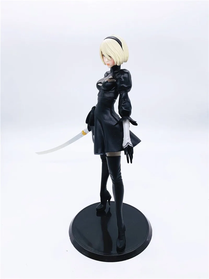 Экшн-фигурка из аниме игры НИР: Automata 2b YoRHa No.2 Type B ПВХ Коллекционная модель игрушки