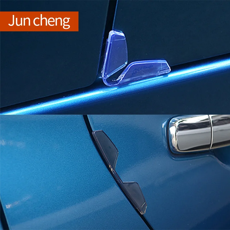 New Open The Door Car Anti Collision Auto Avoidance Stick Rubber Strip Decoration Stickers Accessories | Автомобили и мотоциклы