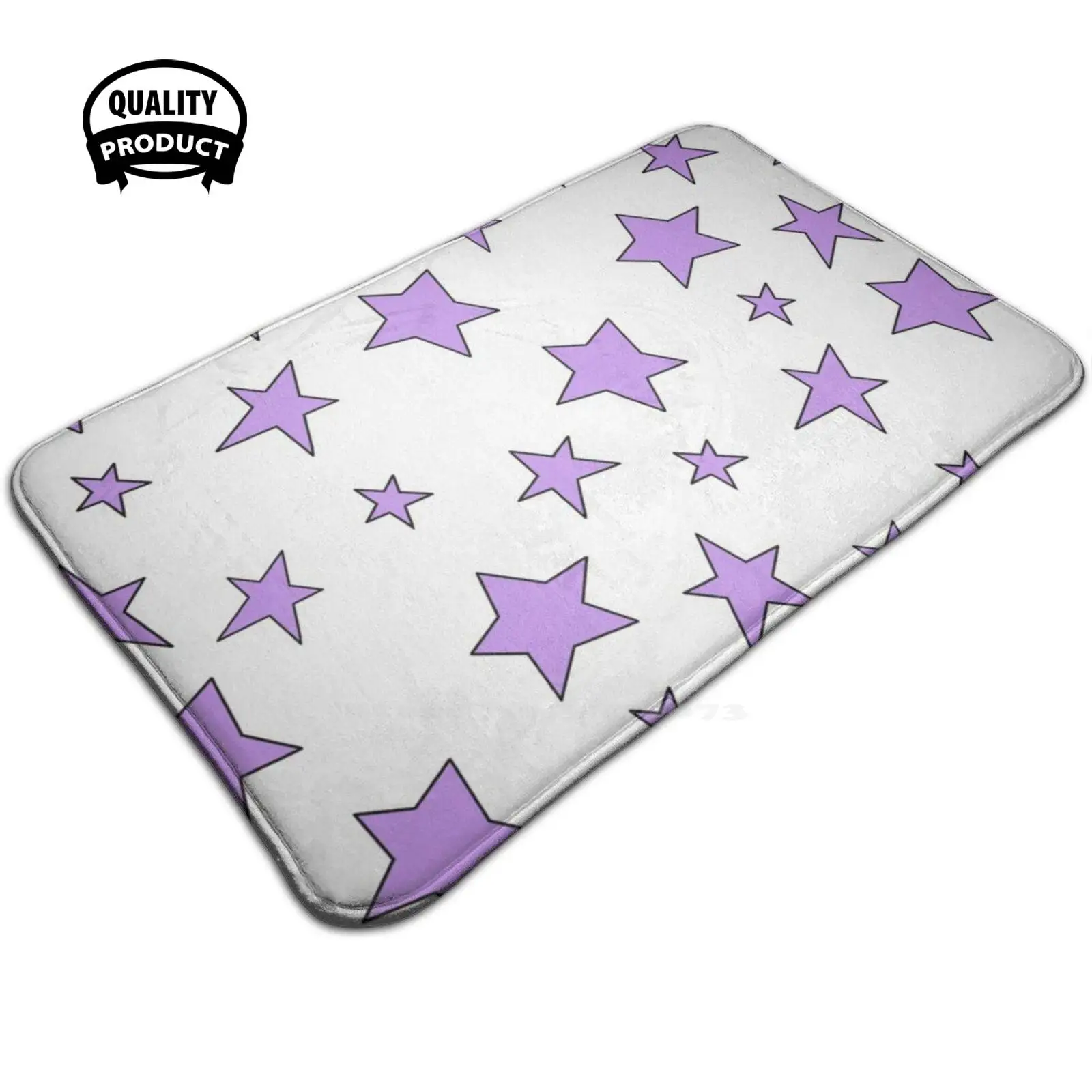 Пурпурная звезда в упаковке 3 размера домашний ковер дешевый коврик для Macbook Dell ПК