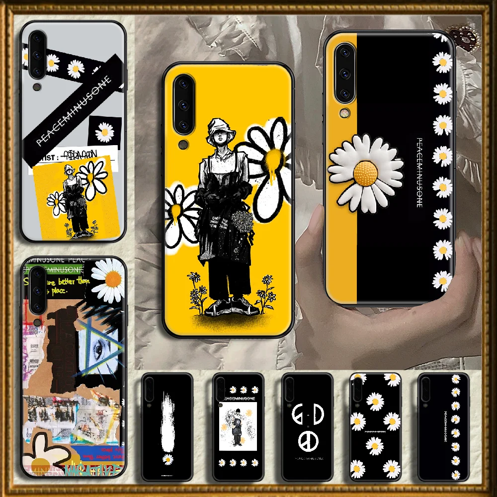 G Dragon peaceminusone чехол для телефона Samsung Galaxy A 3 5 7 8 10 20 21 30 40 50 51 70 71 E S 2016 2018 4G Черный