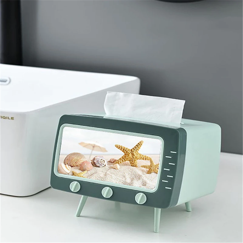 Креативный прибор для хранения салфеток телевизора бытовая кухонная приставка
