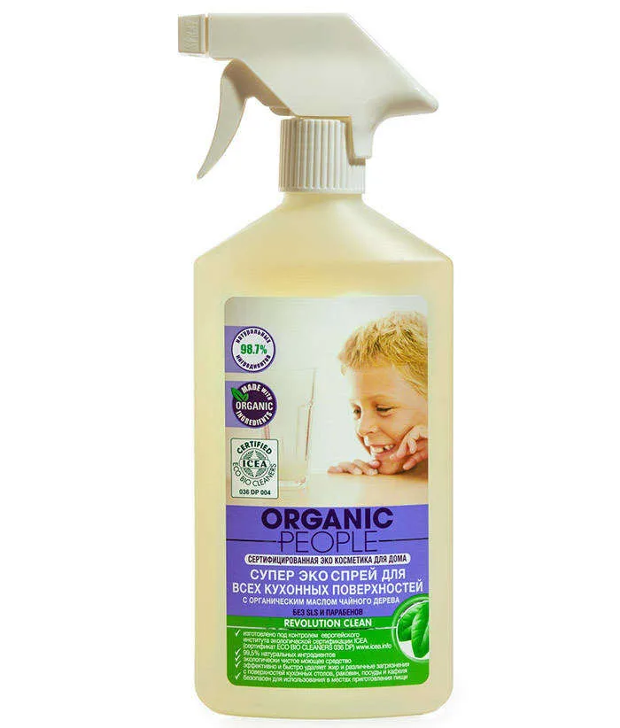 Спрей для всех кухонных поверхностей «Эко» Organic People, 500 мл