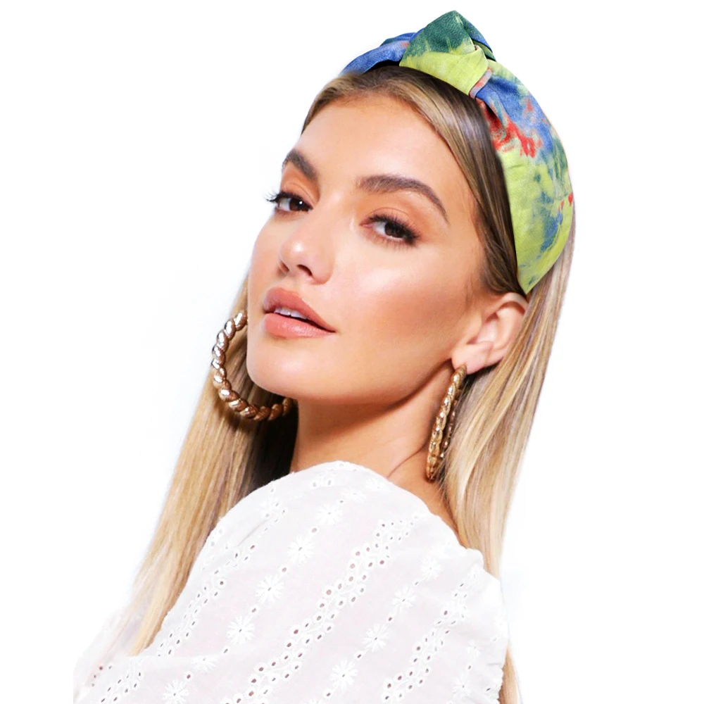 

Oaoleer New Soft Knotted Headband Women Hairbands for Women Hair Accessories Korean Style Wide Hair Hoop Headdress
