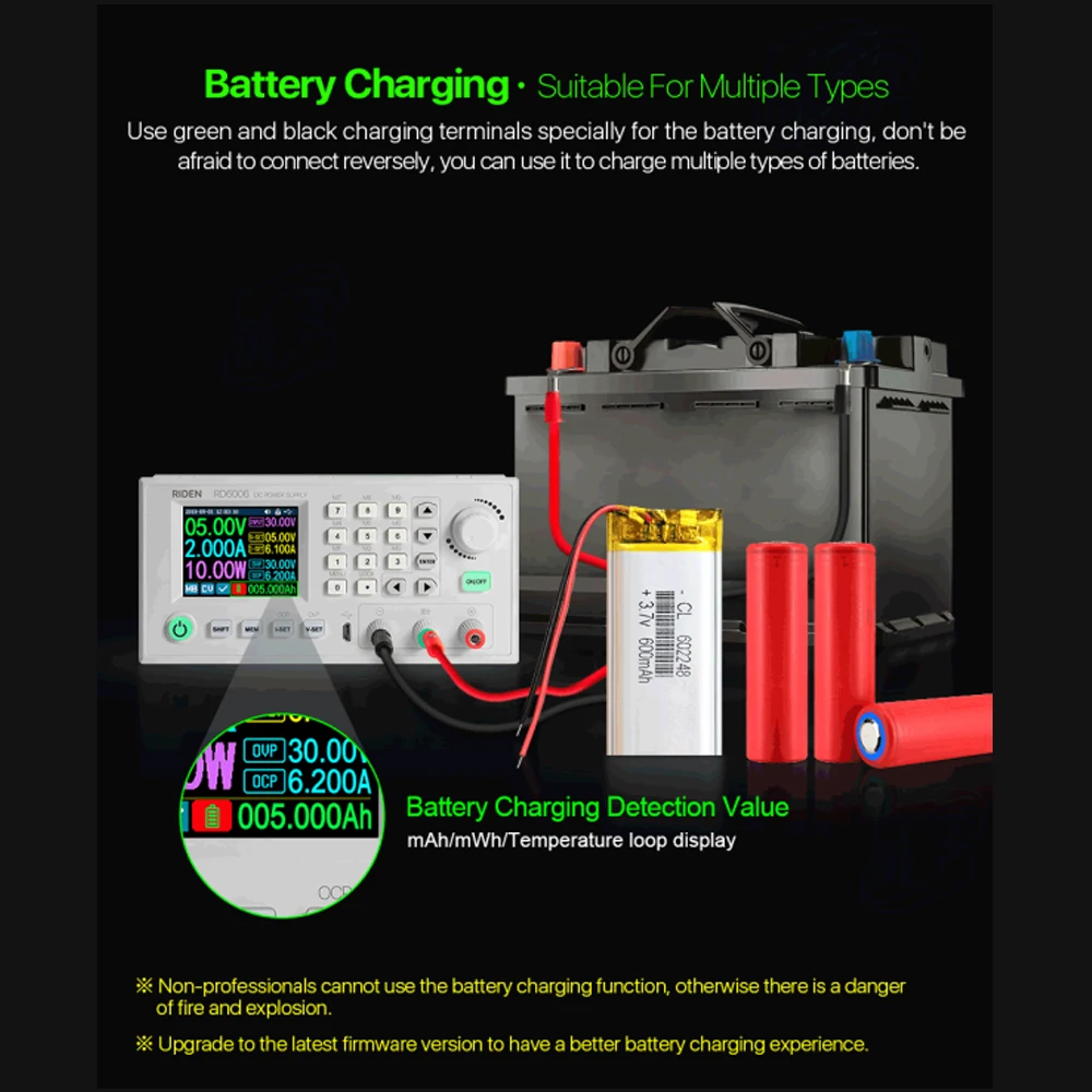 RD6006 RD6006W USB WIFI DC-DC Voltage Current Step-down Power Supply Module Buck Voltage Converter voltage regulator Voltmeter