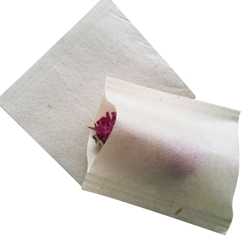 100 шт. термоизолирующий чайный пакетик коричневого цвета 58X62 мм из одноразовой