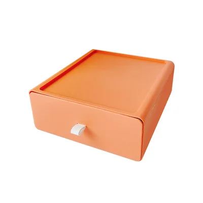

Desktop Drawer Storage Box DIY Combination Card Slot Superimposed Smooth Drawer Top Can Store High-Value Storage Cabinet