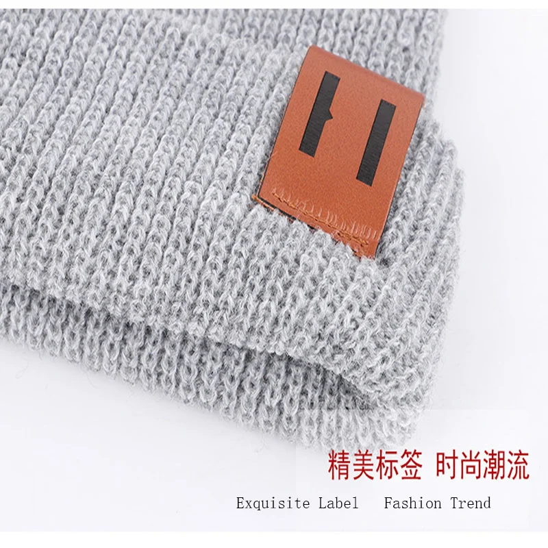 1 шт. Детская Вязаная Шапка-бини для мальчиков и девочек | Аксессуары одежды