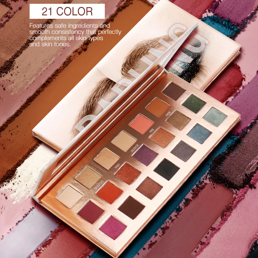 

Eyeshadow Palette High Pigmented Matte and Shimmer Colourful Eyeshadow Palette For Girl Women NE