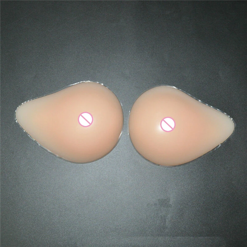 A-E Cup Triangle Silicone Breast Form False Boob Teardrop Mastectomy Enhancer Sold Separately