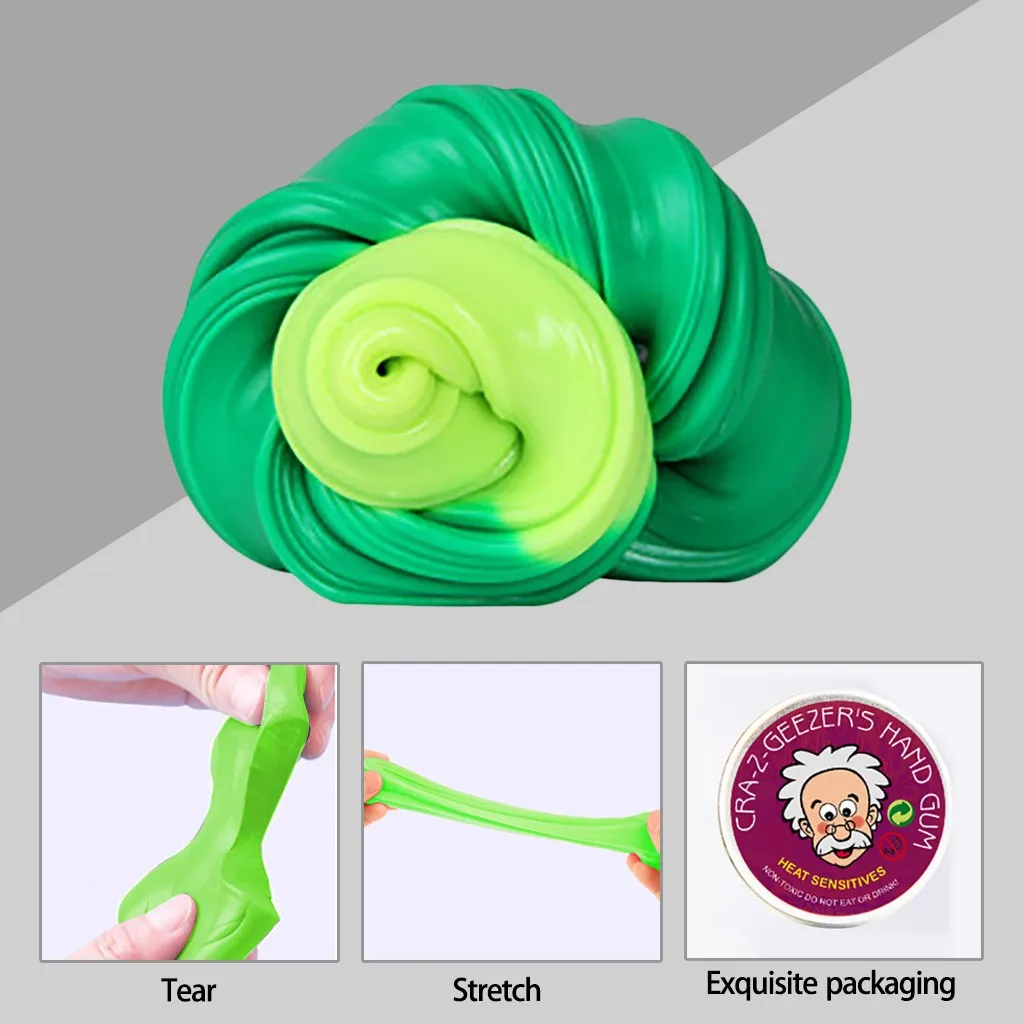 Plastilina de colores para ni&ntilde;os y adultos, rompecabezas de descompresi&oacute;n sensible al cambio de temperatura, gran oferta, 2021-2
