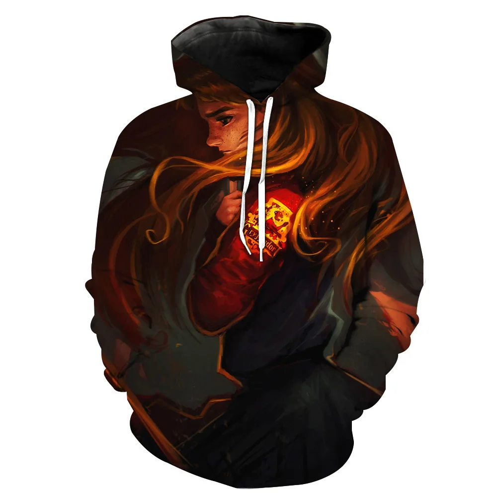 

HP Cosplay Costume Hoodies 2021 Clothes Man Woman Jacket Sweatshirts School 3D Print Harry