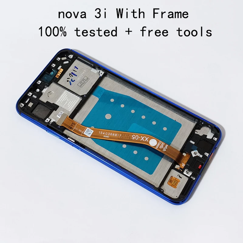 ЖК дисплей для Huawei Nova 3i/P Smart Plus с сенсорным экраном INE LX2 L21 сменный экран