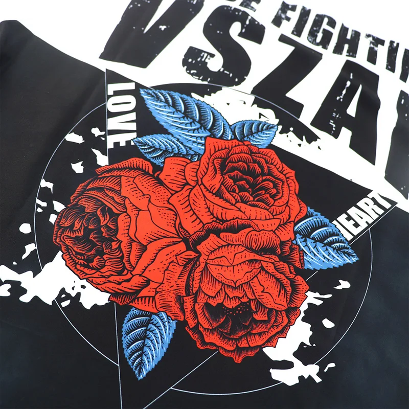 VSZAP MMA Спортивная футболка Муай Тай Фитнес Бокс джиу джитсу тренажерный зал