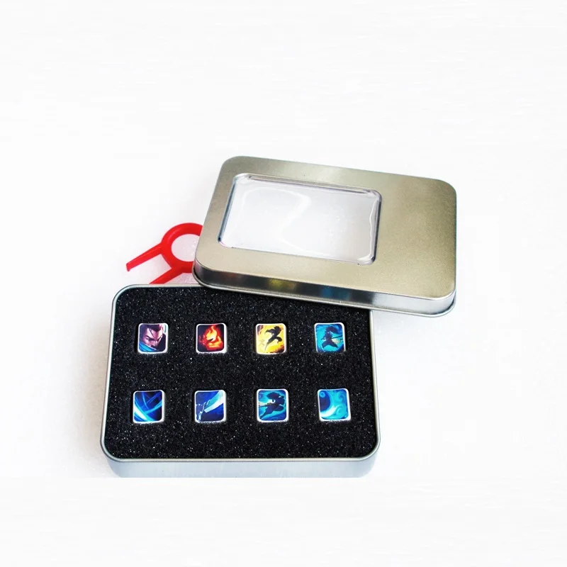 keycap 7 8 pcs league of legends （lol） personality pbt sublimation for mechanical gaming keyboard gk64 sk87 gk61 gh60 pc gamer free gl