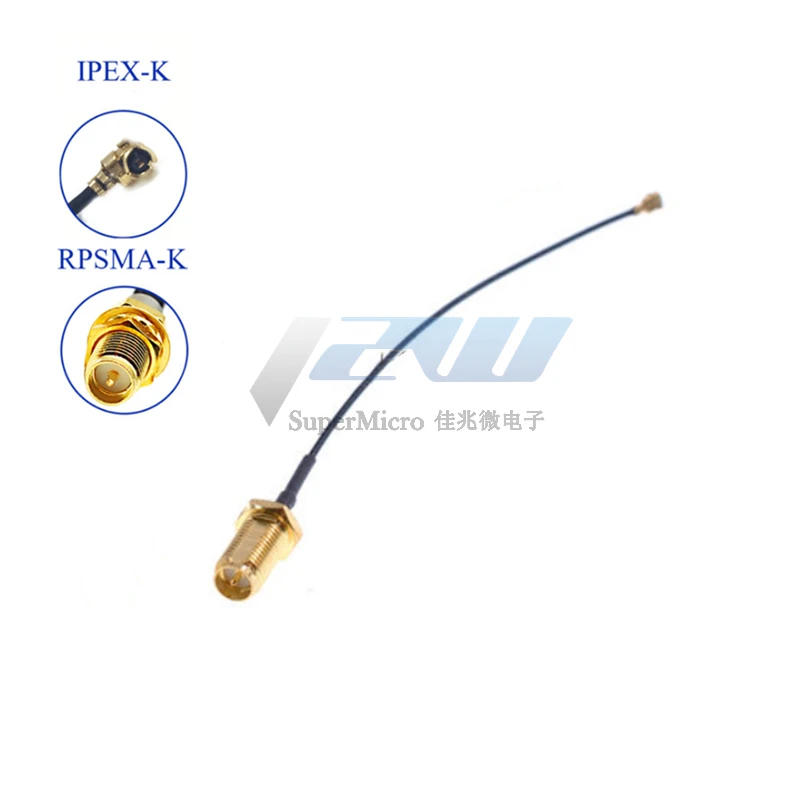 Бесплатная доставка！ 5 шт. Соединительный кабель SMA для uFL / u.FL IPX IPEX RF коаксиальный
