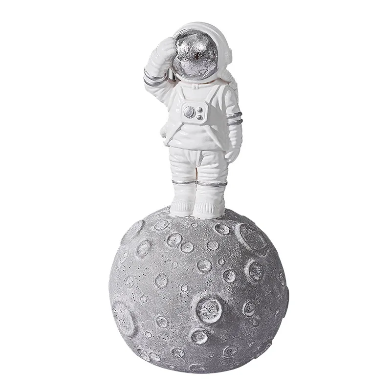 

Nordic Creative Resin Outer Space Astronauts Decoration Simple Desk Decor Home Decoration