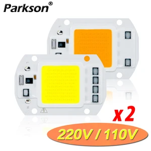 COB светодиодный светильник чип 220V 110V светодиодный лампы мощностью 10 Вт, 20 Вт, 30 Вт, 50 Вт, ручная сборка IP65 умная ИС (интеграционная схема) 