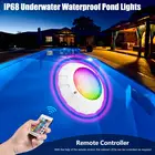 18 шт., водонепроницаемый светодиодный светильник для бассейна, 16 цветов