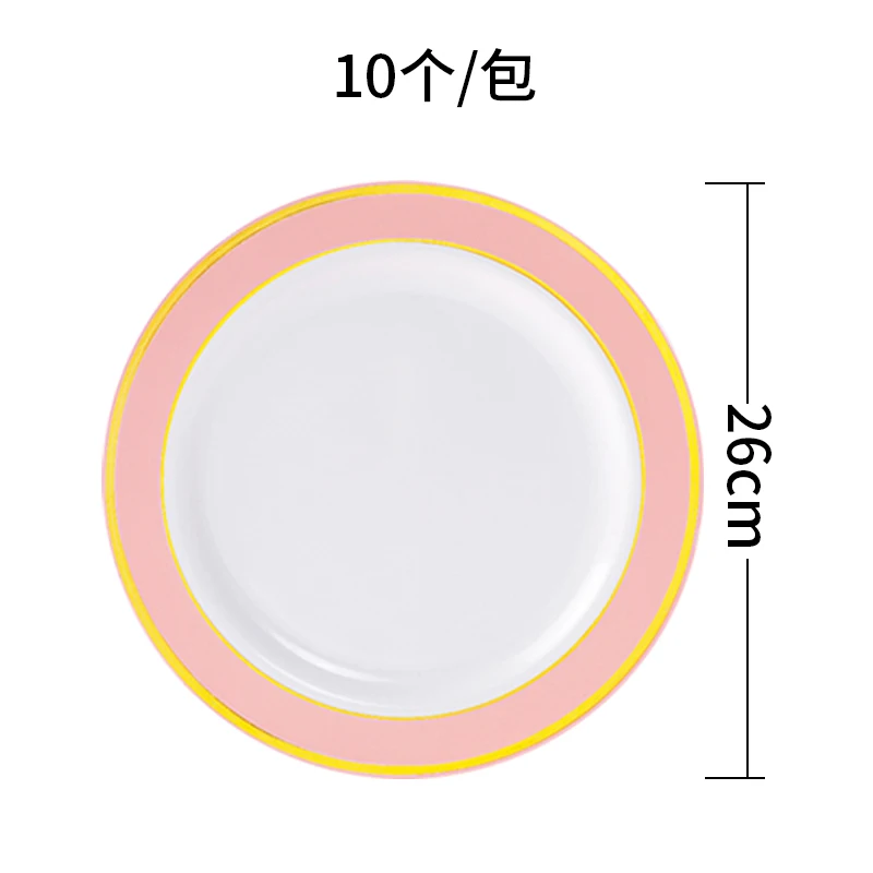 Одноразовые пластиковые блюда из пищевого пластика в новом стиле как горячие так