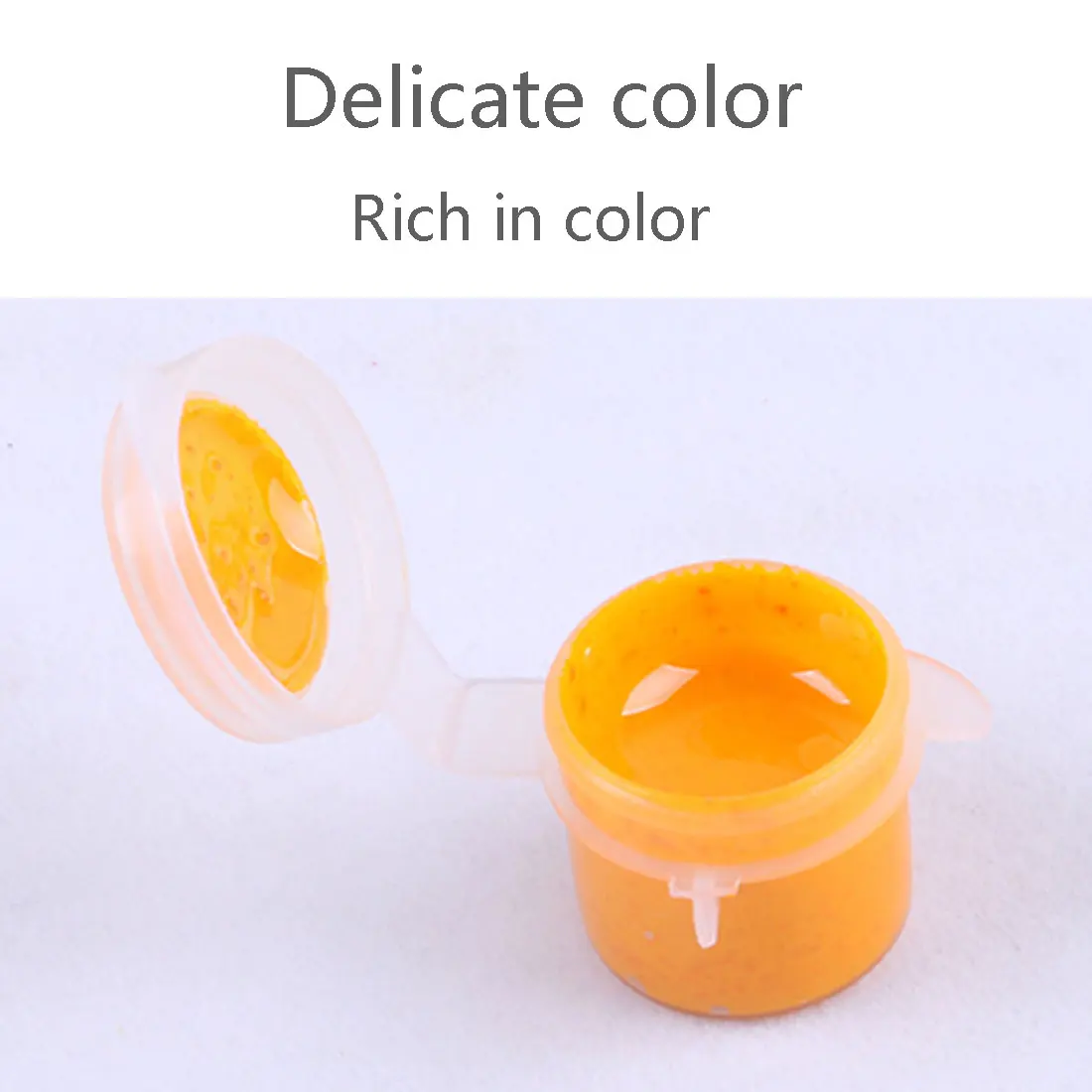 Набор кистей для рисования акриловыми красками 12 цветов | Канцтовары офиса и дома