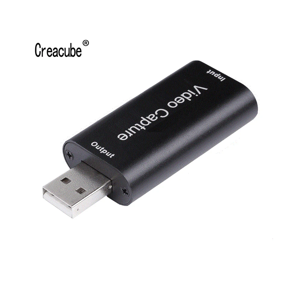 Creacube Карта видеозахвата USB 2 0 HDMI видео захвата записи для игры DVD видеокамера HD