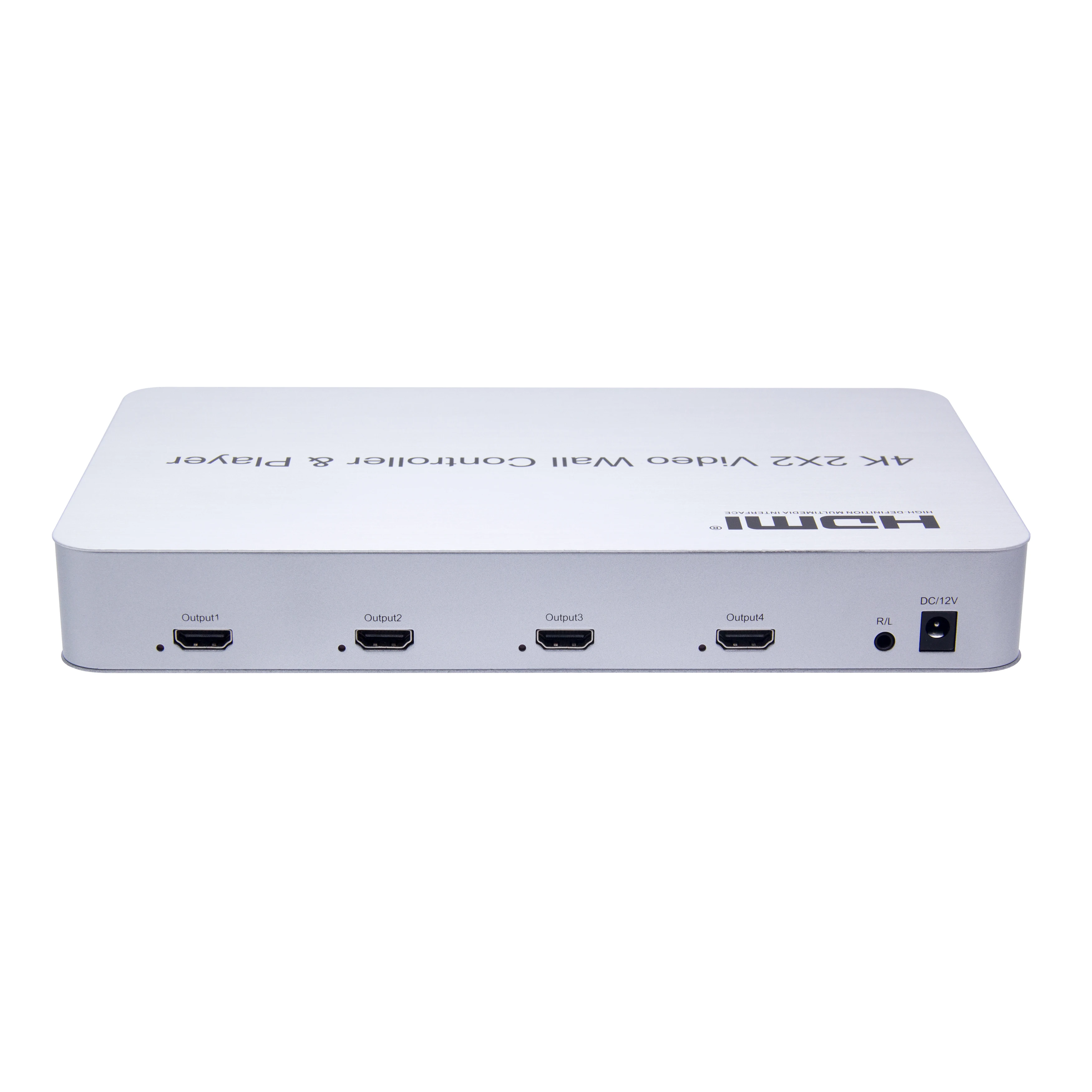 YiiSPO 4K 2X2 HDMI видеонастенный контроллер с плеером HDCP1.4 RS232 3 5 мм аудиовыход |