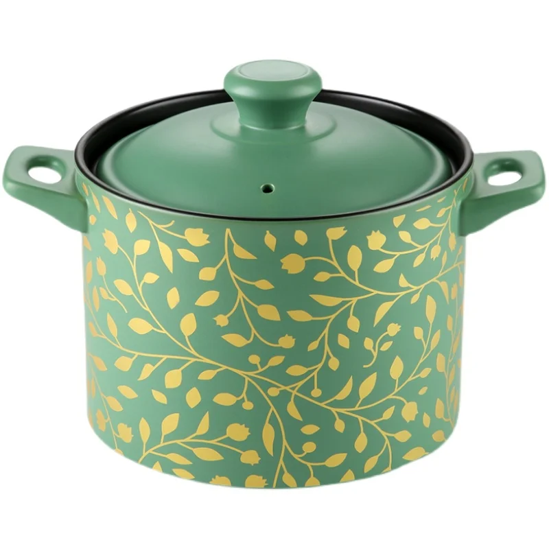 

Casserole/Stewpot Household Gas Ceramic Soup Pot Small High Temperature Resistant Clay Pot Stone Pot Soup Chinese Casseroles
