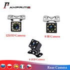 AMPrime Автомобильная камера заднего вида, резервная парковочная камера светодиодный, ночное видение, Водонепроницаемая 170 мини-камера для парковки автомобиля, резервная камера заднего вида