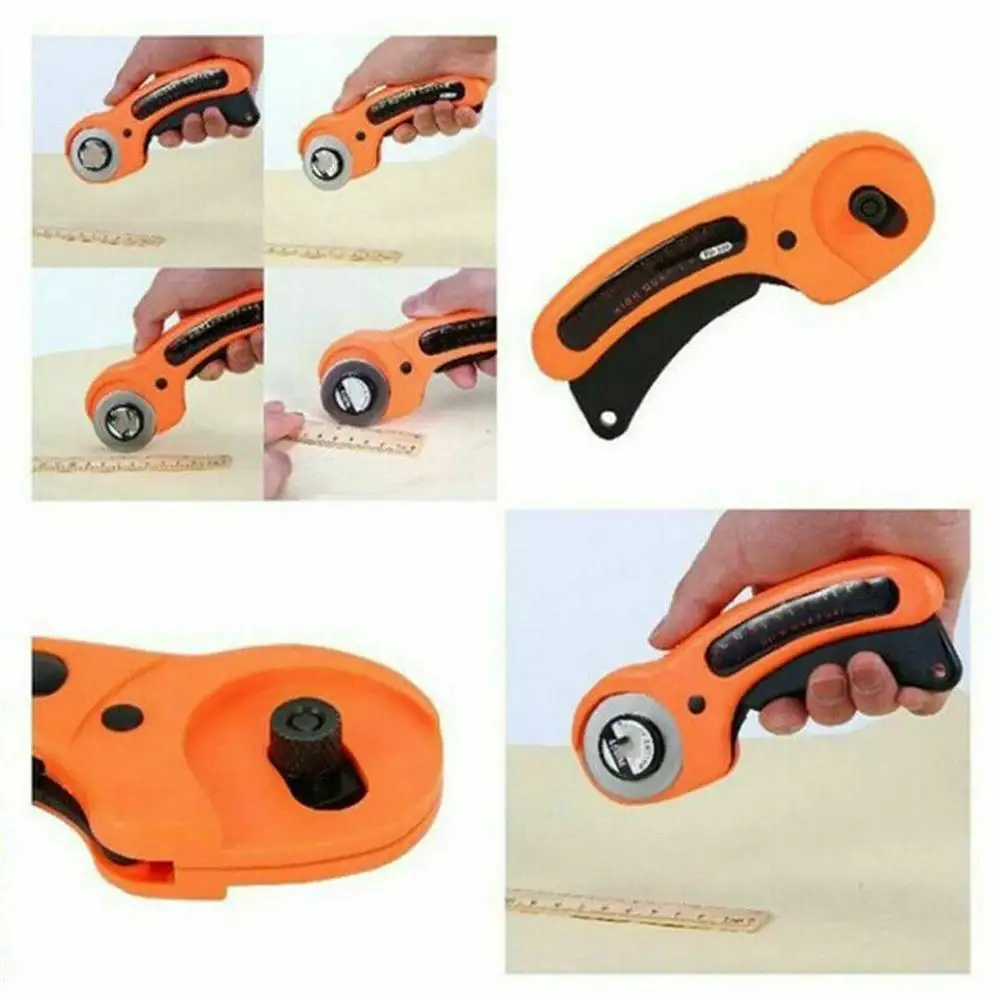 45 мм круглые резаки швейная вращающаяся направляющая для ткани машина резки