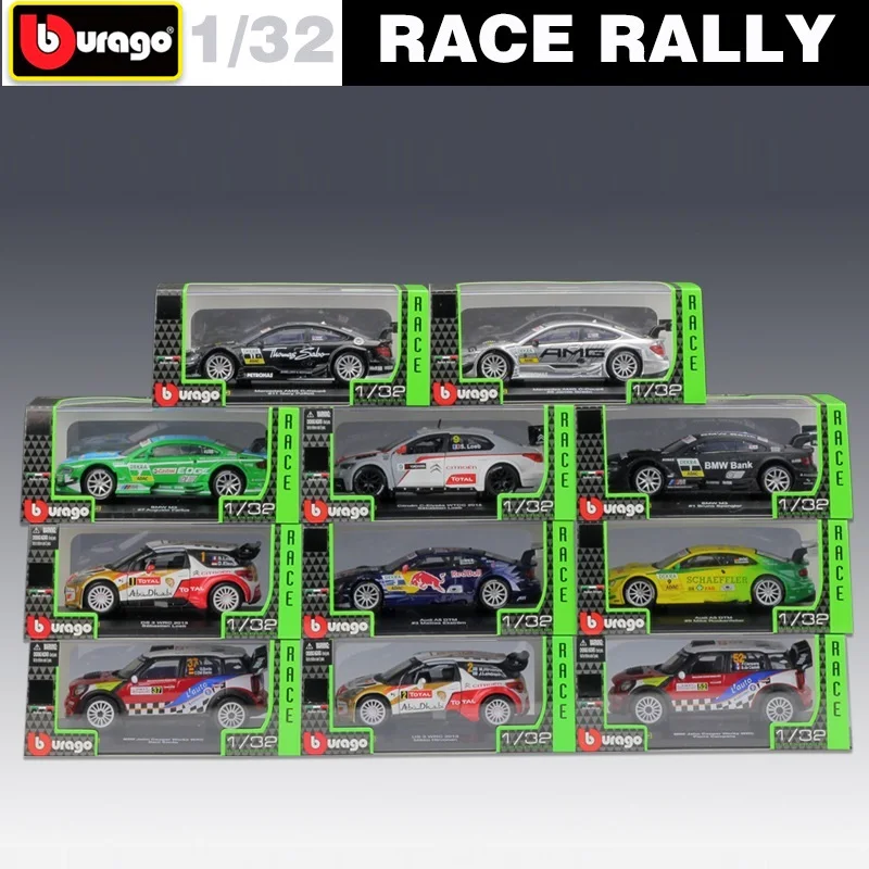 

Модель автомобиля 1:32 Bburago Benz AMG Audi DTM Citroen DS WRC