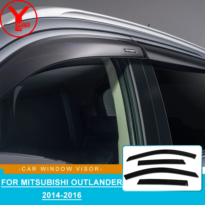 ABS солнцезащитный отражатель для Mitsubishi Outlander 2014 2015 2016 2017 2018 2019 2020 аксессуары двери