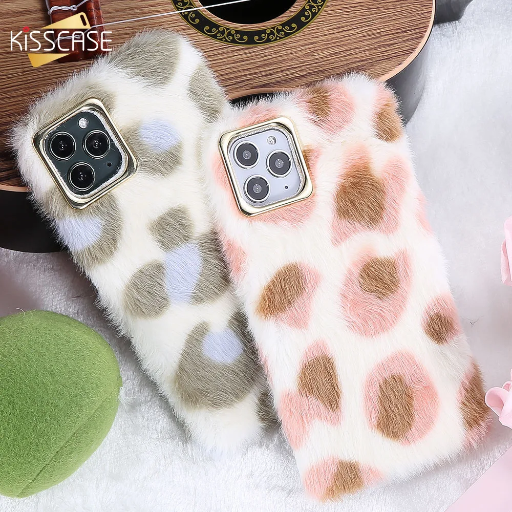 Чехол KISS с теплым плюшевым леопардовым принтом чехол для телефона huawei P30 P20 Lite Honor 9