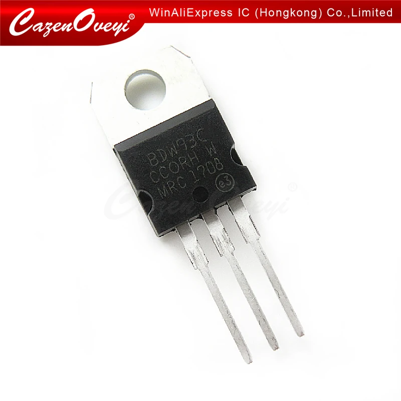 10 шт./лот BDW93C TO 220 BDW93 TO220 в наличии|Интегральные схемы| |