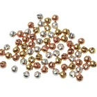 25 шт.лот 2,53,03,54,0 мм шлицевые бусины из вольфрамового сплава, бусины для вязания мушек, красивый дизайн, материал для вязания мушек, рыболовные аксессуары