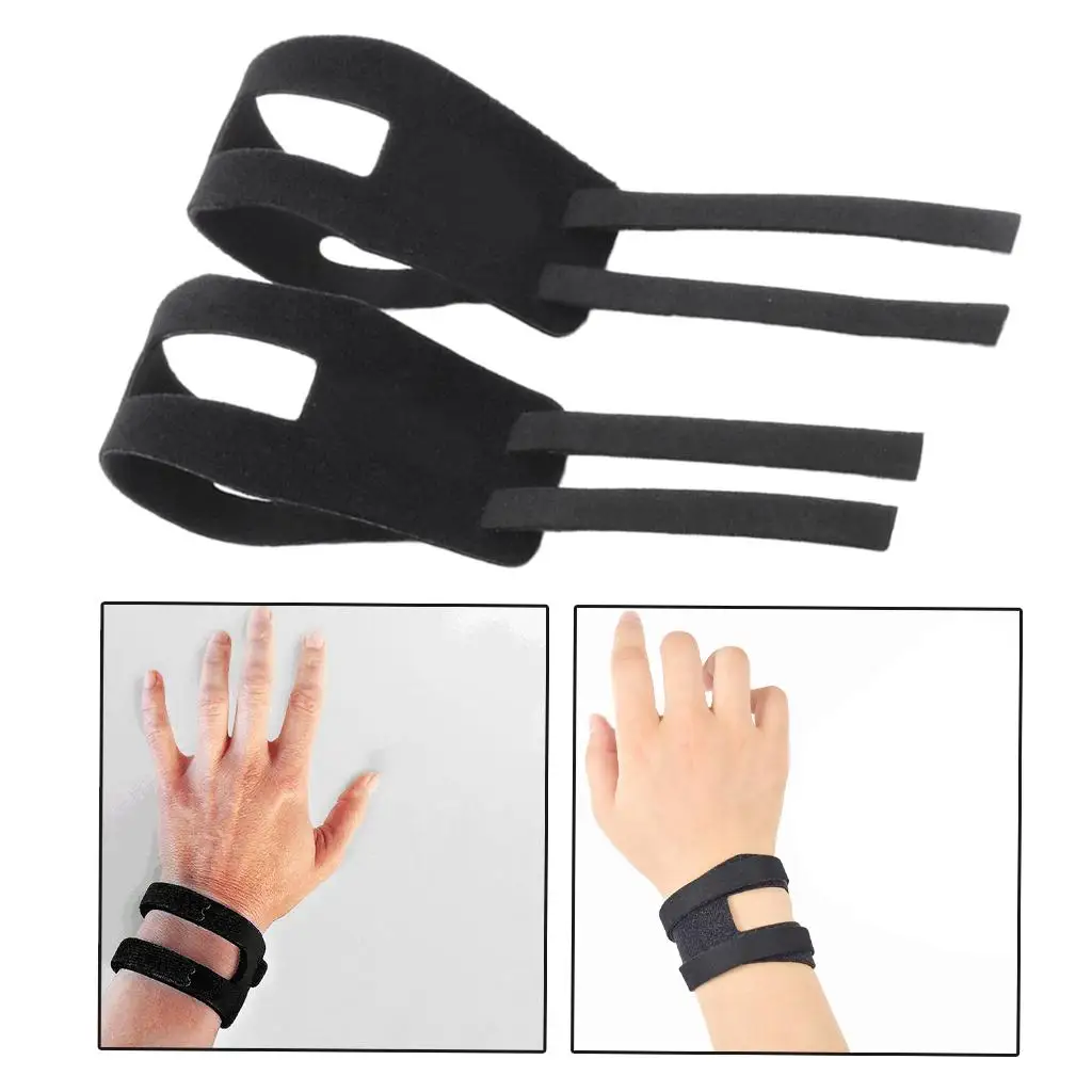 

1 пара спортивных браслетов, регулируемая поддержка запястья TFCC Tear, мягкая подкладка, баскетбол, Йога, фитнес, анти-растяжение