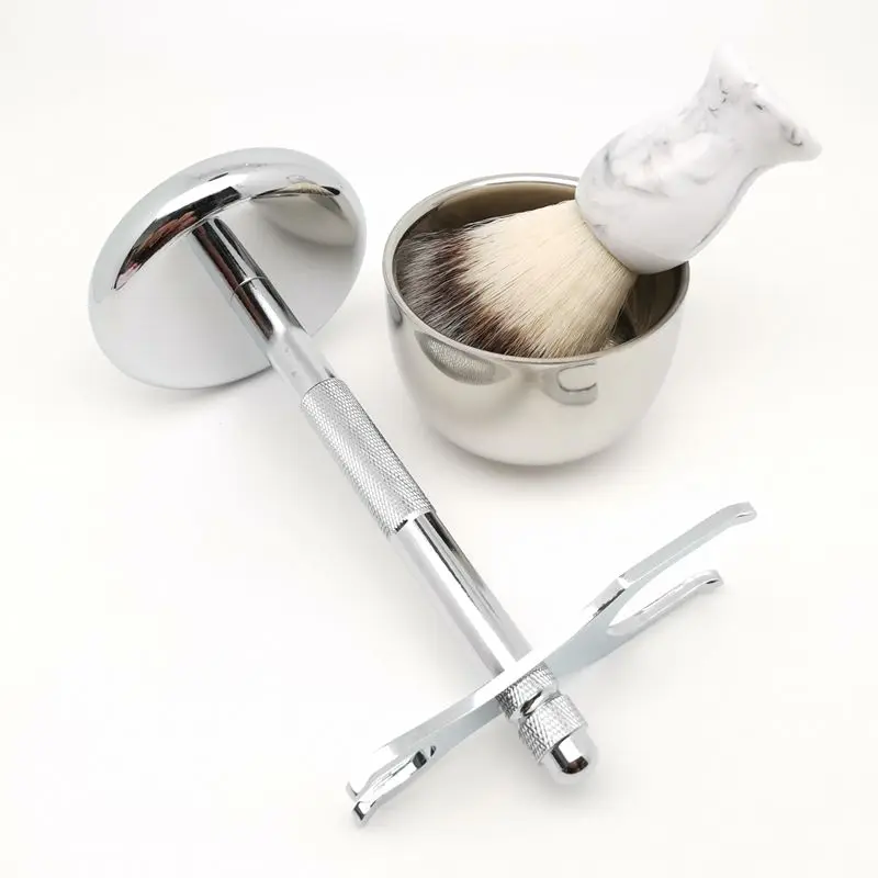 Набор синтетических кистей для бритья TEYO Landscape включает в себя чашу стойку