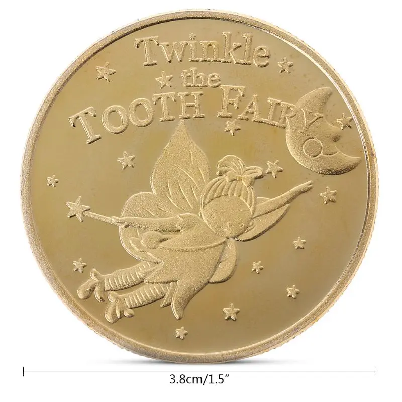 

Tooth Fairy Commemorative Coin Collection Gift Souvenir For Chlidren Gift