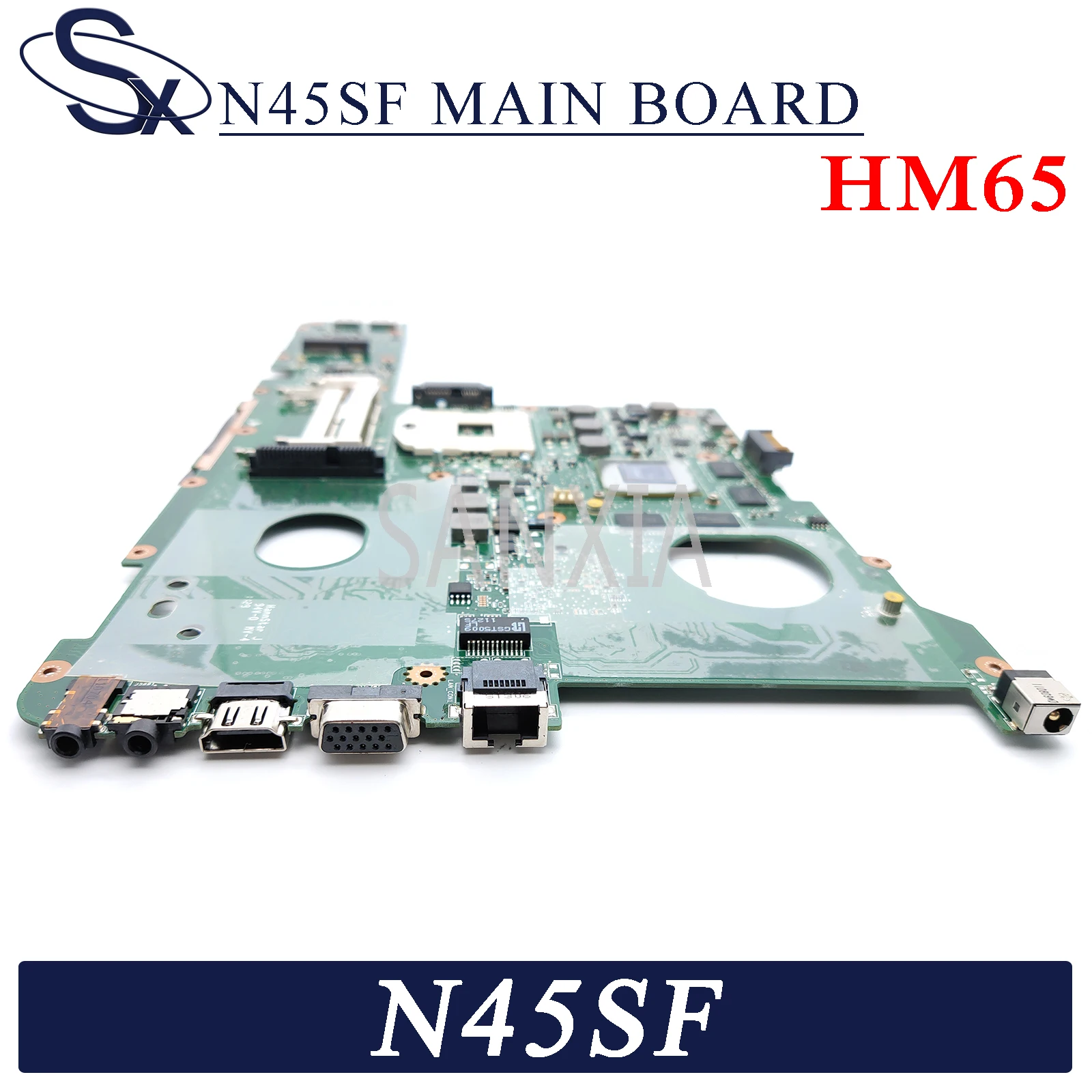 KEFU N45SF материнская плата для ноутбука ASUS N45SL N45S оригинальная HM65 GT555M-2GB | Компьютеры