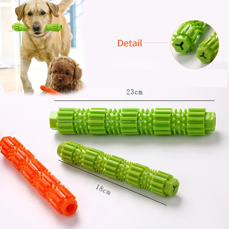 

NEW Funny Interactive Dog CHEW Toys Training IQ Teeth Cieaning Pet Supplies Durable Small Medium Large Dog Puppy Chewing